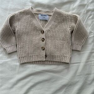 Old Navy Light Tan Knit Sweater